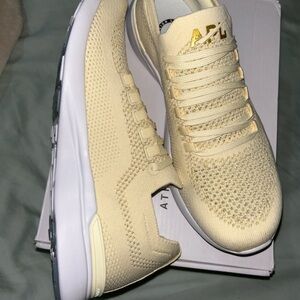 APL Beige and Cream Sneakers